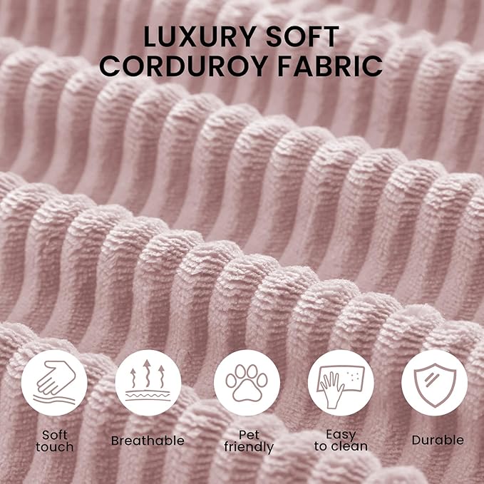 79 Convertible Sofa Bed 5-in-1 Modular Folding Boneless Couch Pull Out Floor Sleeper Cozy Lounger for Living Room or Bedroom Multi-Purpose Foldable Sofa (Pink)