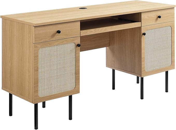Modway EEI-6199-OAK Chaucer Office Desk Oak