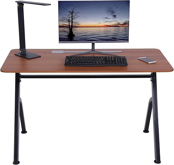 ApexDesk 47 Computer Desk Modern Simple Style Desk for Home Office Study Student Writing Desk - Apple