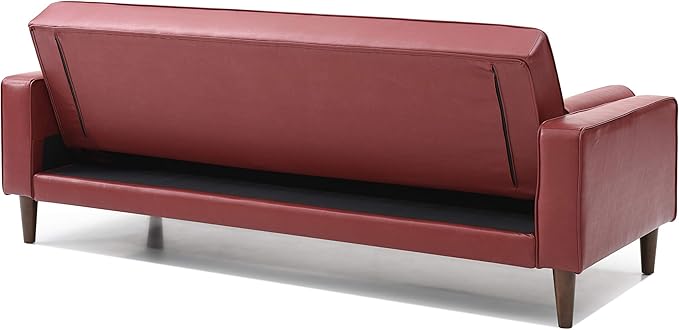 Glory Furniture Futon Sofa Bed Red