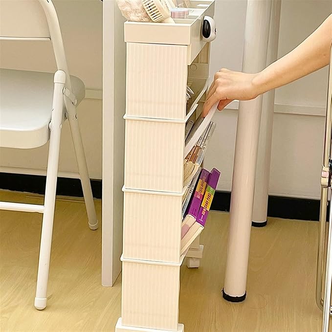 Rolling Filing Cabinet Under The Desk File Storage Shelf Floor Storage Cabinet Trolley Office Storage Simple Bookcase Mobile File Cabinets