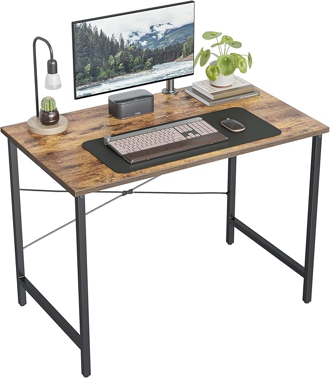 FEZIBO 32 inch Computer Desk Home Office Small Desk Modern Simple Style PC Table for Home Office Study Writing