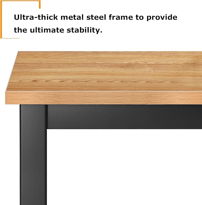 Soges Computer DeskOffice Desk Writing Table Workstation Table PC Desk Modern Simple Style