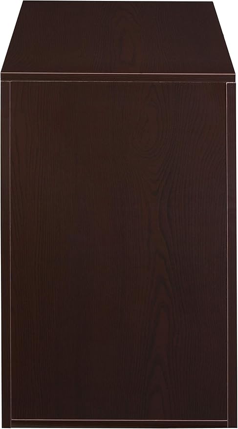 Niche Mod Freestanding Pedestal Two Drawer Filing Cabinet- Truffle