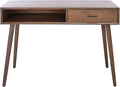 Safavieh Home Collection Remy Brown 1-Drawer Office Living Room Bedroom Study Foyer Writing Desk