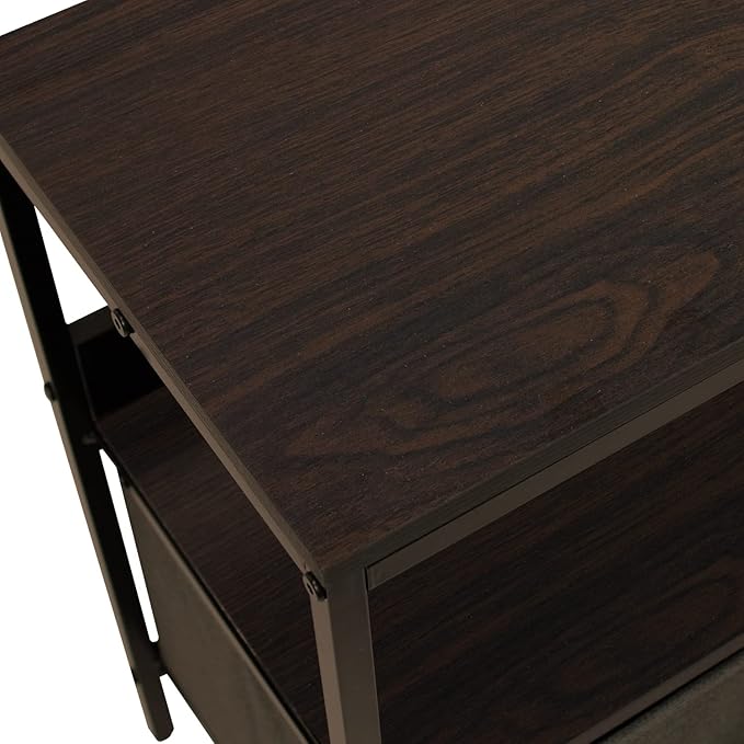 Sorbus TV Stand Dresser with 2 Drawers - Television Riser Chest with Storage - Bedroom Living Room Closet &amp Dorm Furniture