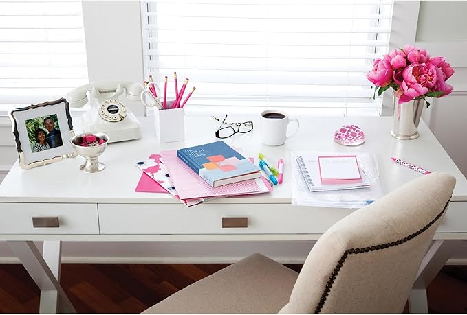 Realspace® Keri 48 W Writing Desk White