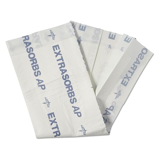 Medline Ultrasorbs Bed Pads Disposable Adult Premium Ultra Thick 30x36 70 Count Chucks Pads Disposable Adult Heavy Duty Chux Pads for Incontinence Full Body Coverage
