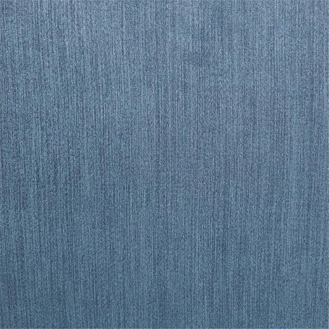 Pemberly Row Accent Chair 29.75 W x 30.5 D x 33.75 H Blue Steel Fabric Upholstery Dark Coffee Solid Wood Legs Mid-Century Style Rolled Arms High Density Foam Cushion for Living Room or Home