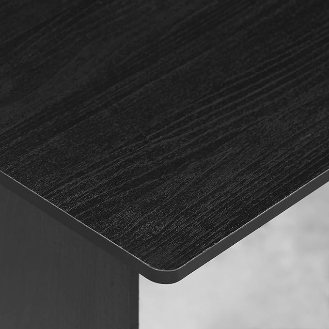 Furinno COMPACT Desk 28.5 Wide Gaming Desk with Shelves Computer Desk with Book Shelf Office Desk for Home Office Study Room Dorm Bedroom Americano