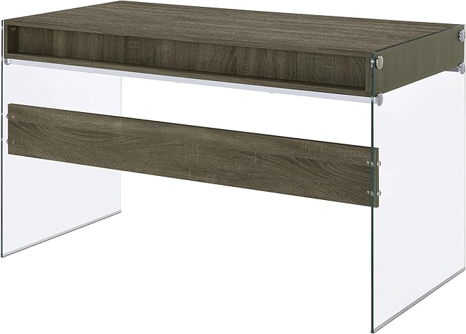 Coaster Home Furnishings Dobrev 48-inch 2-Drawer Writing Desk Weathered Grey 800818