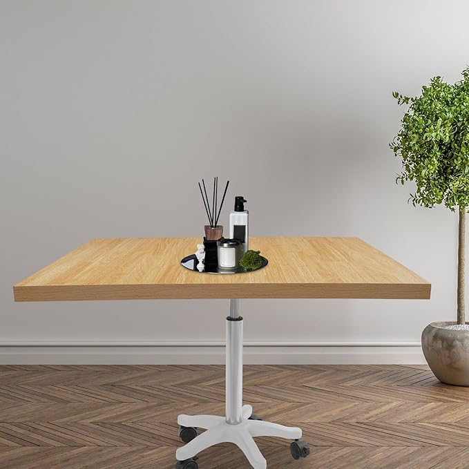 Universal Tabletop35.43x29.53in Adjustable Rectangular Standard Countertop Solid One-Plece Table Top Double Desks Wood DIY Countertop for HomeOfficeLiving Rooms (35.43 * 29.53in)
