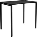 OSP Home Furnishings Prado Home Office Writing Desk 48 Inches 42 Inches 48-inches Wide x 42-inches High Black