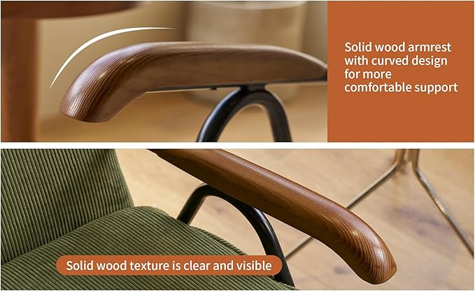 Pattern Colorful Fabric Armchair Modern Accent Chair High Back Living Room Chairs with Metal Legs and Soft Padded Sofa Chairs for Home OfficeBedroomDining Room