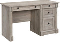Sauder Palladia Computer Desk with Drawers Home Office Desk with File Cabinet Storage Drawer Cable Management Keyboard Tray in Split Oak Finish
