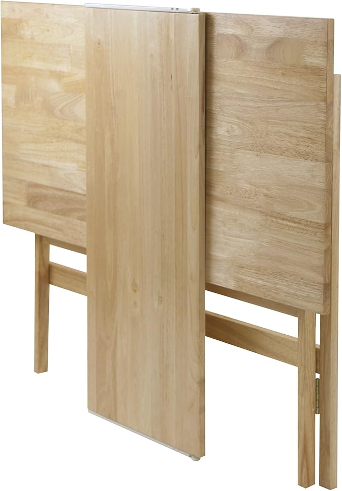 Folding Computer Desk Beechwood