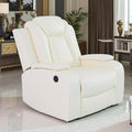 Modern Power Reclining Chair Set Ivory White Breathing Leather Sofa Couches Living Room Sofa Sets Power Recliner Sofa Set with LED Light for Living Room &amp Apartment &amp Home &amp RV