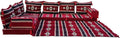 arabicsofa Traditional L Shaped Floor Cushions – Modular Majlis Seating with Washable Covers