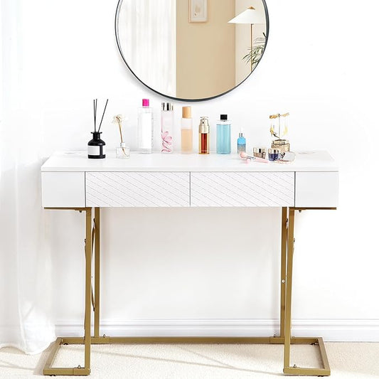 MW-White Home Office Desk