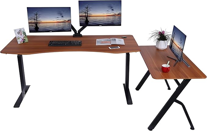 ApexDesk 47 Computer Desk Modern Simple Style Desk for Home Office Study Student Writing Desk - Apple