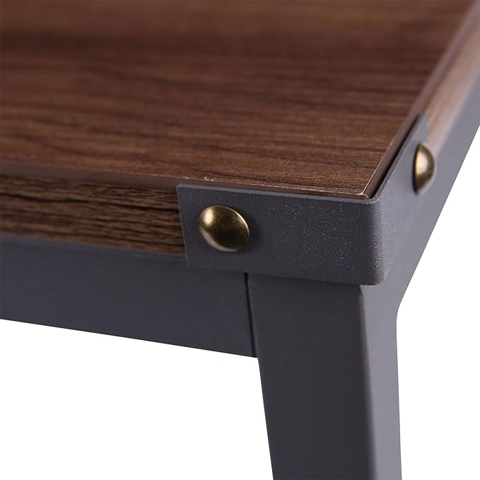 Alera Industrial Series Table Desk 47.25 X 23.63 X 29.5 Modern Walnut