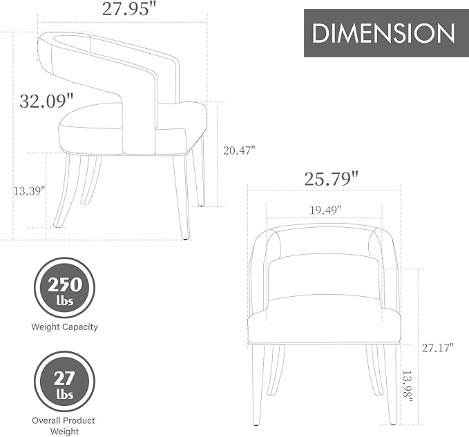 Modern Accent Chair Upholstered PU Leather Barrel Armchairs with Rubberwood Legs Comfy Lounge Arm Chair Hollow-Out Side Club Chair for Living Room Bedroom Office (Grey)