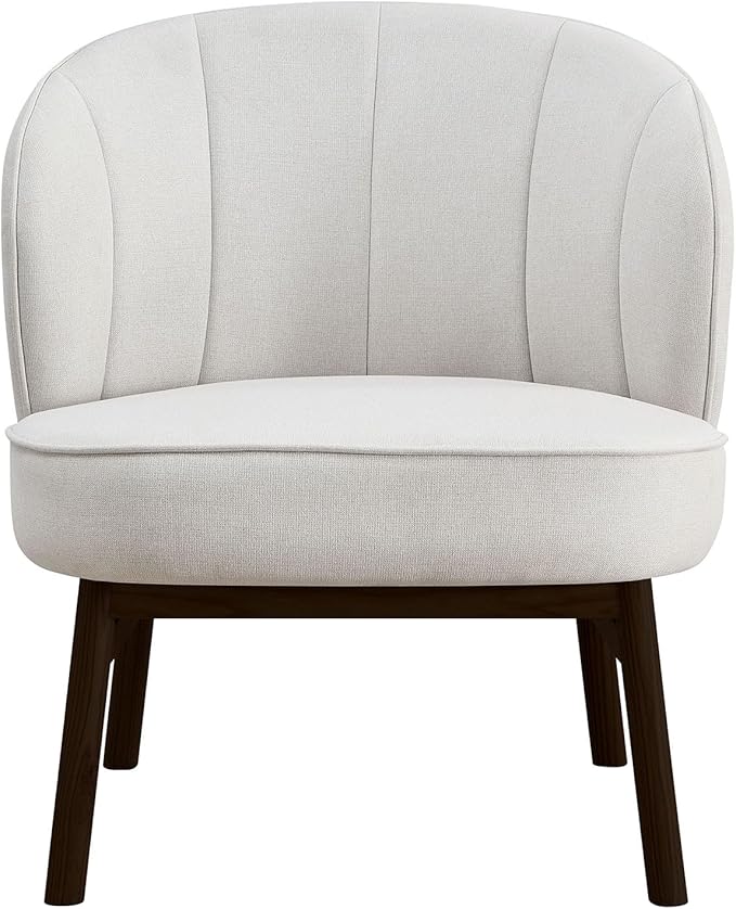 Ash Wooden e Upholstered Lounge Shell ChairModern Chair 1PC Comfor Chairs for Living RoomCoffee ShopOffice