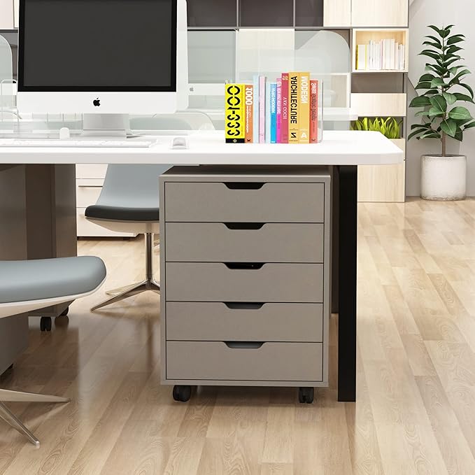 Office Pulley Movable File Cabinet Wooden Drawer Cabinet Office Storage Cabinet Low Cabinet