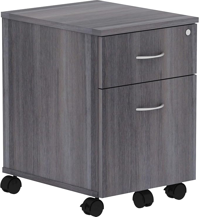 Lorell Relevance Series Charcoal Laminate Office Furniture