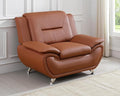 Leather Couch SetModern Sofa for Living Room Furniture Sets46 Modern Chair for Living Room/Office/Bedroom/Apartment(Khaki)