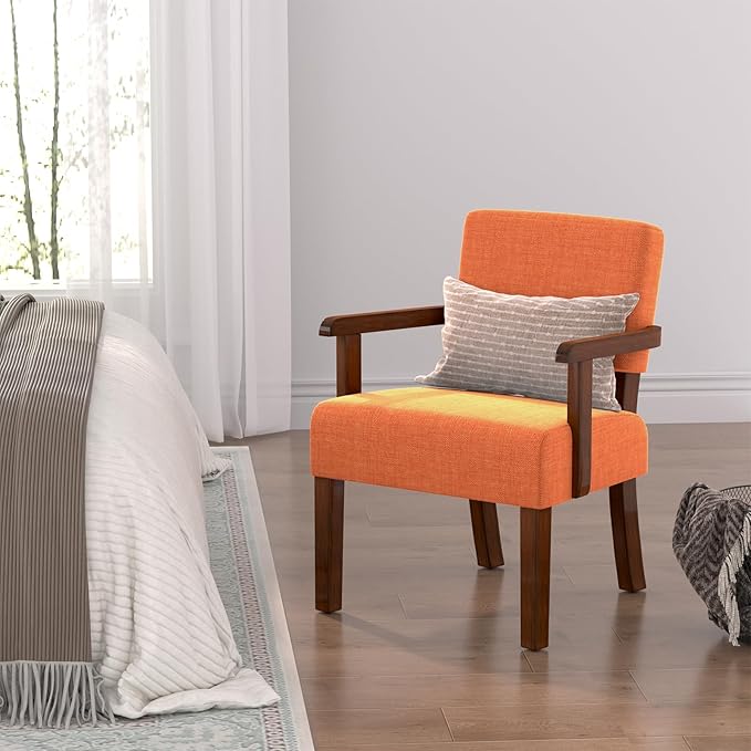 Accent Chair Living Room Chairs Oversized with Soft Seat and Armrests for Dinning Bedroom Reading and Waiting Rooms