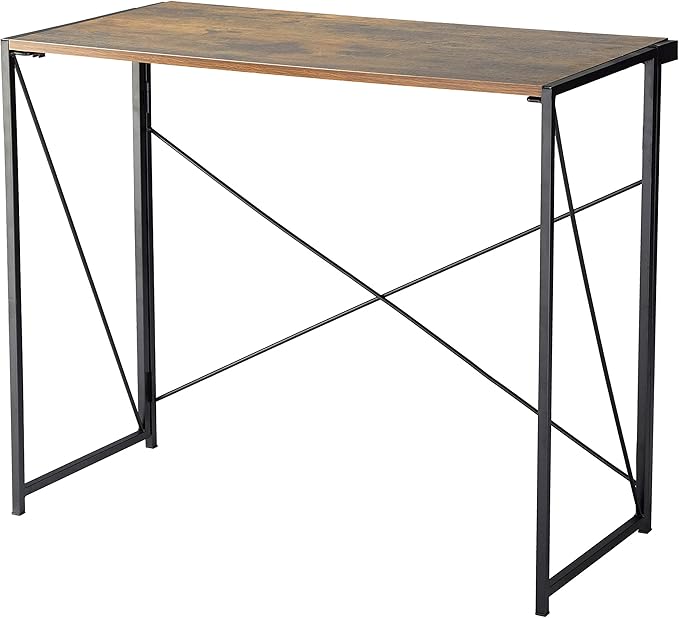 Urban Lifestyle Foldable Computer Desk Wood/Black