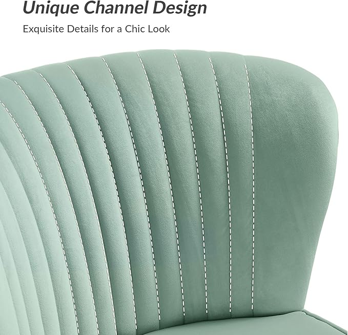 HULALA HOME Velvet Loveseat Sofa with Gold Legs Mid-Century Modern Upholstered Love seat Couch Tufted Small 2-Seat Sofa Armless for Living Room Bedroom Apartment Small Spaces SAGE