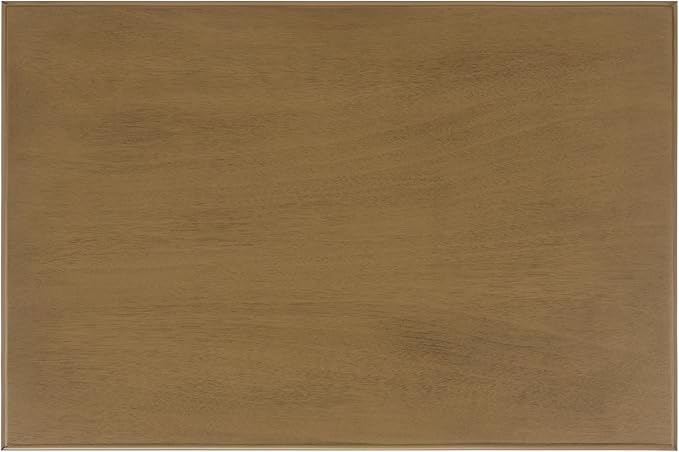 SAFAVIEH Home Collection – Arina Desert Brown Writing Desk 1-Drawer Traditional Desk Classic Home Office Design (DSK5710H)