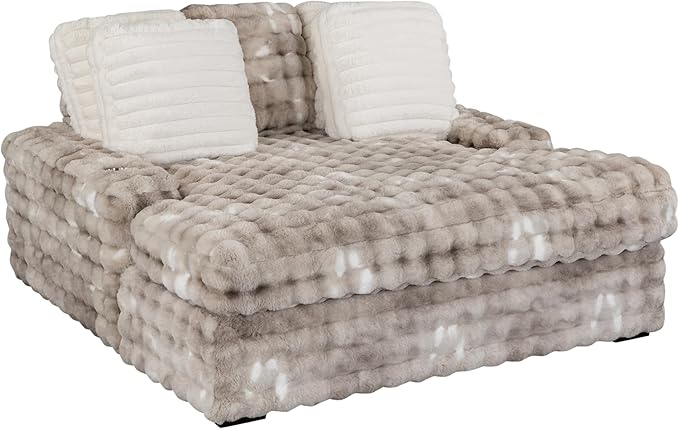U8292 Gry Lounger Sofa