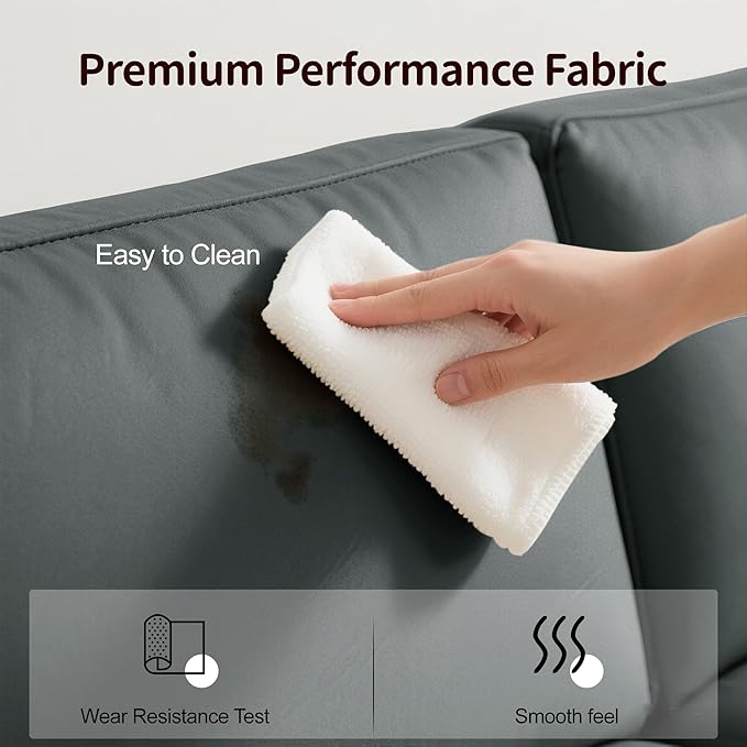 Loveseat Recliner Sofa Reclining Loveseat Couch Reclining Couch with Console USB Port US Outlets and Cup Holders 2-Seater Sofa for Living Room