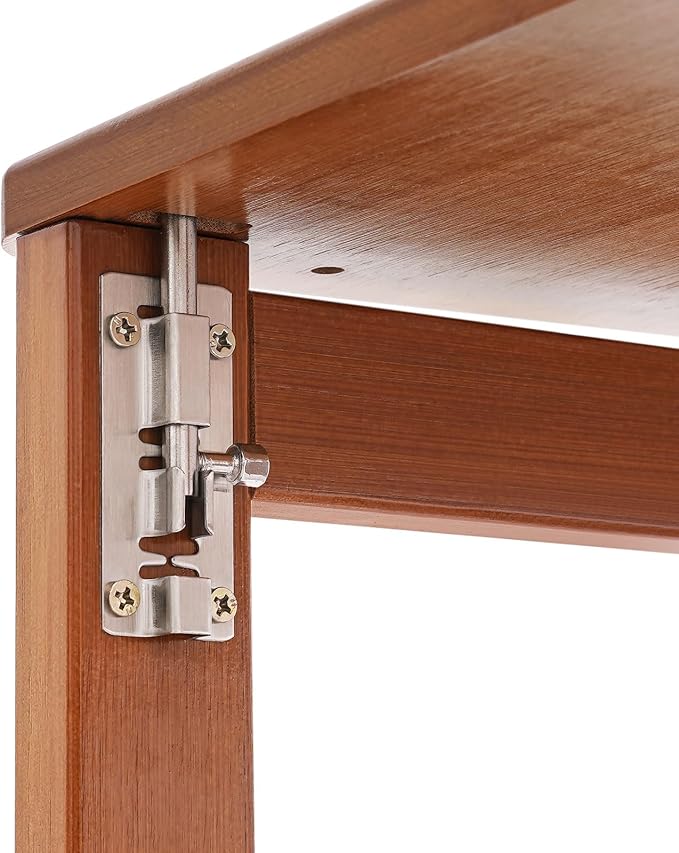 40.5 Inch Folding Desk - Laptop Desk Small Foldable Table with Storage Shelf Computer Desk with Space Saving for Bedroom Home Office Easy Assembly