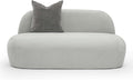Tov Furniture Carraway Upcycled Chenille Loveseat (Grey)