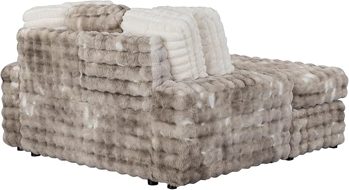 U8292 Gry Lounger Sofa