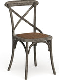 Safavieh American Homes Collection Franklin Farmhouse X-Back Antique White Side Chair