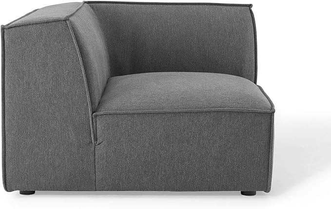 Modway EEI-3871-CHA Restore Sectional Sofa Corner Chair Charcoal