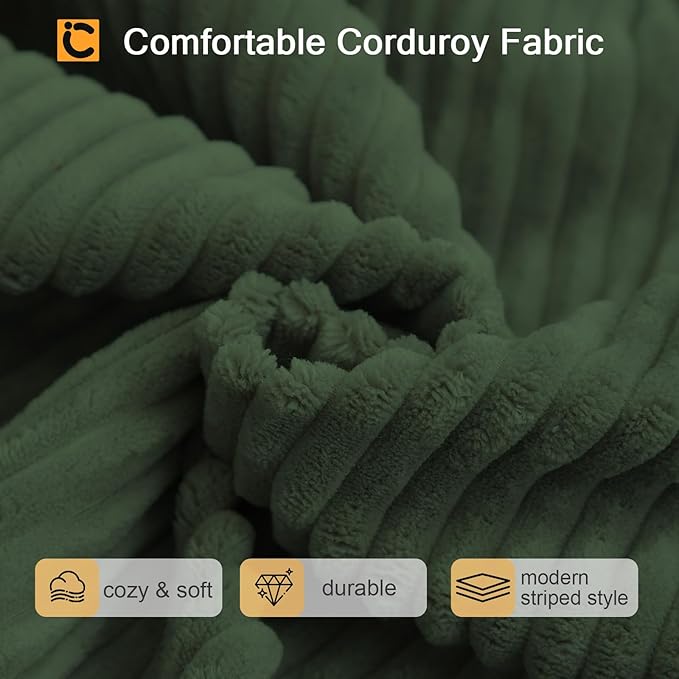 COMAX 4‑in‑1 Futon Sofa Bed Queen – Floor Foldable Convertible Sofa Couch with L‑Shaped Armrests Removable Cover Green Convertible Guest Bed | Space‑Saving Fold‑Out Mattress Lounge for Living Room