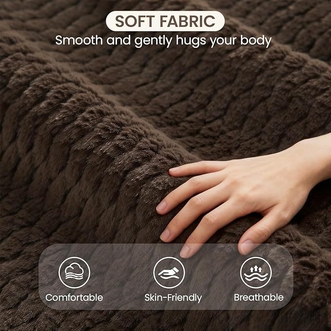 74.8 Inch Convertible Sleeper Sofa Bed Compressed Loveseat Sofa Folding Floor Mattress with Pillows and Blanket Small Couches for Living Room Bedroom Lounge No Assembly Required (Dark Brown)