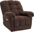 EONIX Mordern Massage Rocker Recliner Chair Dual Motor Power Rocking Recliners for Small Spaces Lazy Boy Recliner Chair with Heat and Massage for Living Room Bedroom Study Coffee