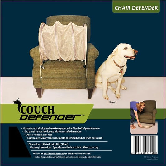 Chair Defender: Keep Pets Off of Your Furniture! (Black)