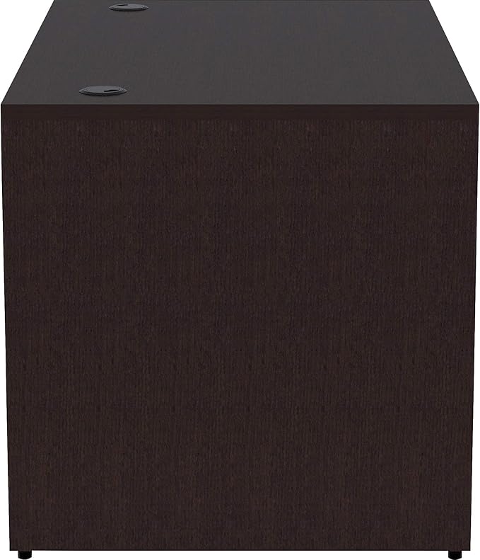 Lorell LLR18209 Espresso Laminate Desk 1 Each
