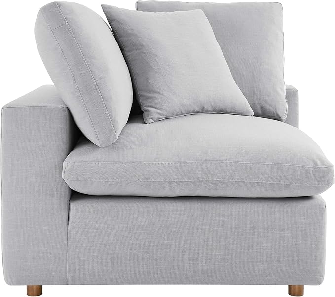 Modway Commix Down-Filled Overstuffed Upholstered Sectional Sofa Corner Chair
