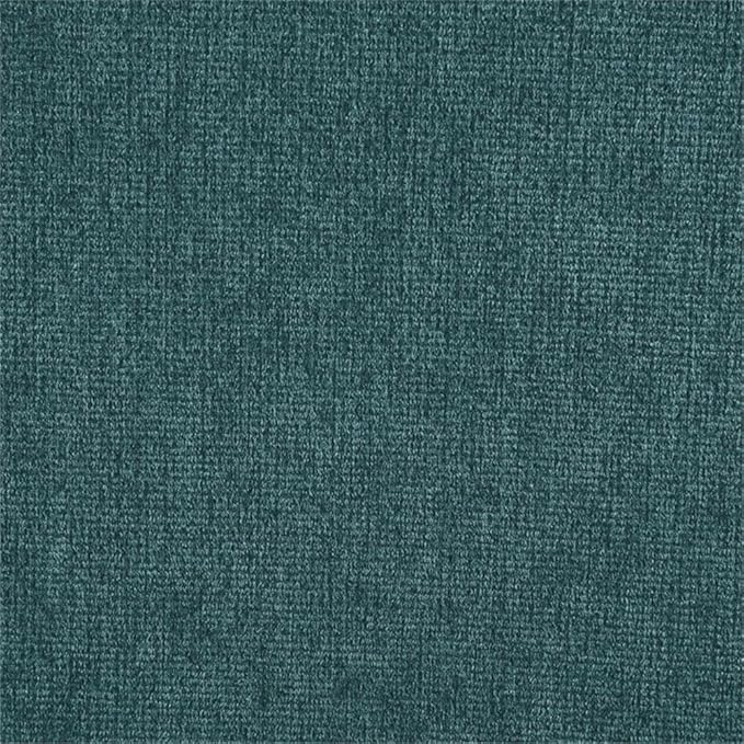 Pemberly Row Mid-Century Wing Back Accent Chair Teal Fabric Upholstery 32.25H x 43.25W x 34.5D Black Metal Legs Foam Cushions Stylish Modern Lounge Seating for Living Room or Compact Spaces
