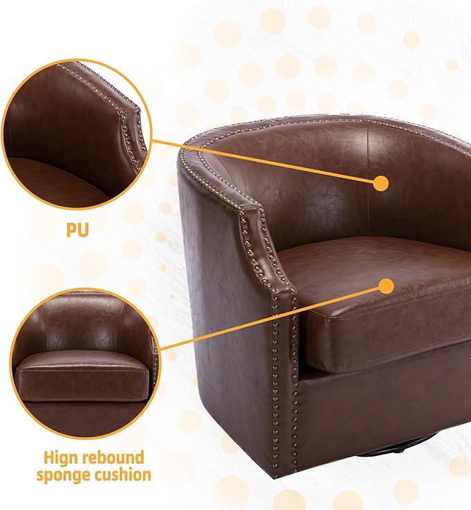 360° Degree Swivel Chair Living Room Chair