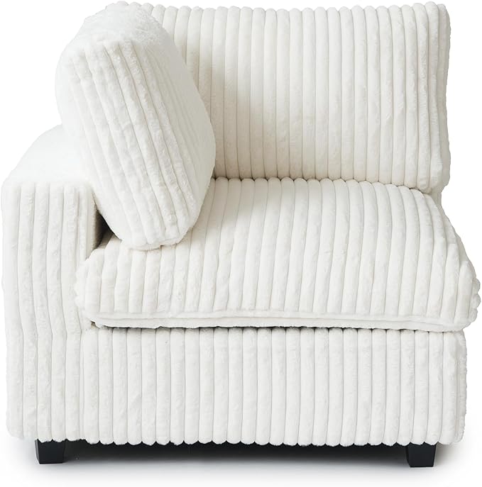 JACH 78 Deep Seat Sectional Couches Convertable Sleeper Sofa for Living Room Love Seat Couch Sofa Covers Washable Modular Sectional Sofas for Living Room Apartment Beige
